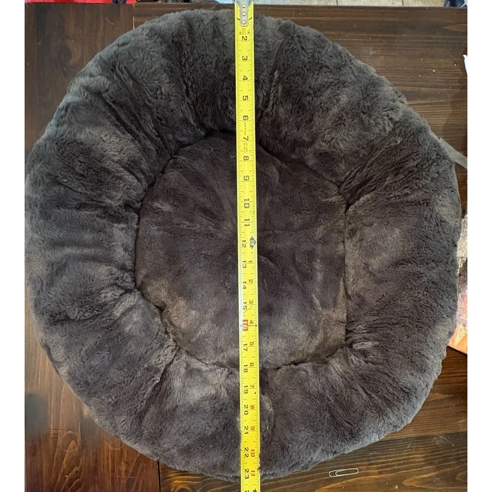 Original Calming Donut Dog Bed for Small Dogs up to 25 lbs Best Friends By Sheri